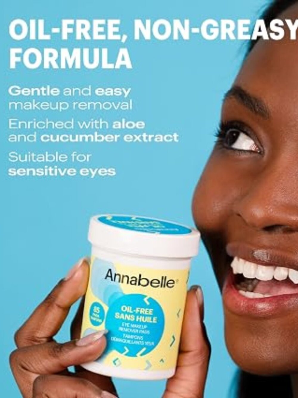 Annabelle Makeup Remover Pads 85 count